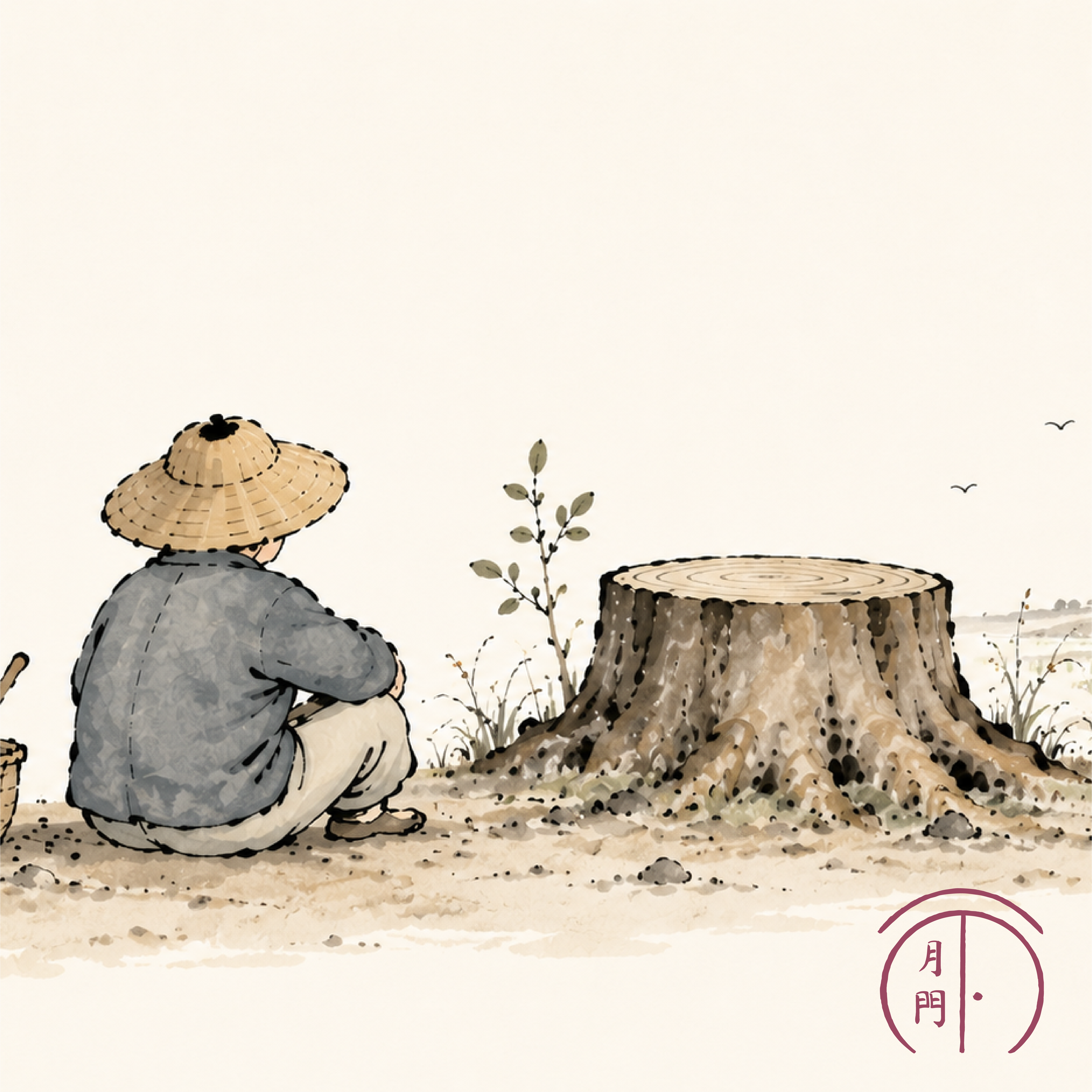 The Farmer Who Waited for the Rabbit cover art
